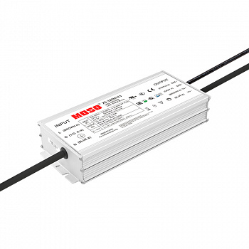 Светодионый драйвер X6-320V230, мощность 320 Вт, входное напряжение 90-305 Vac, выходное напряжение 115 - 230  Vdc, диапазон выходного тока 1.39 - 2.10  А, предустановленные параметры 115 - 152B/2.10A , КПД 92.5 %, коэффициент мощности 0.97, IP67, грозоза изображение 0